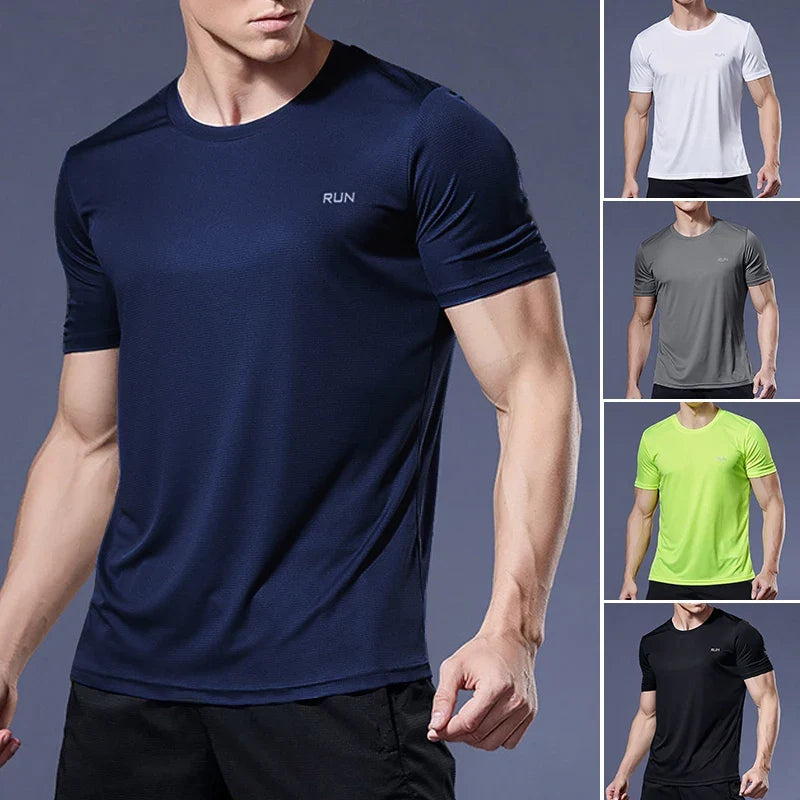 Men's Performance Running Tee for Active Workouts