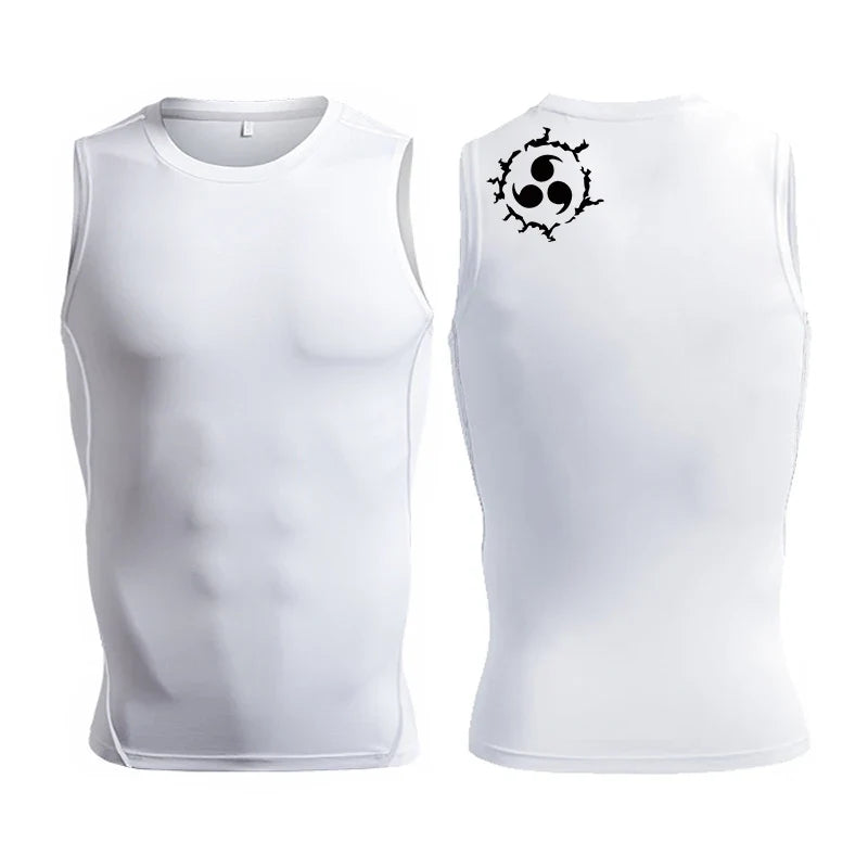 Men's Anime Inspired Compression Tank Top
