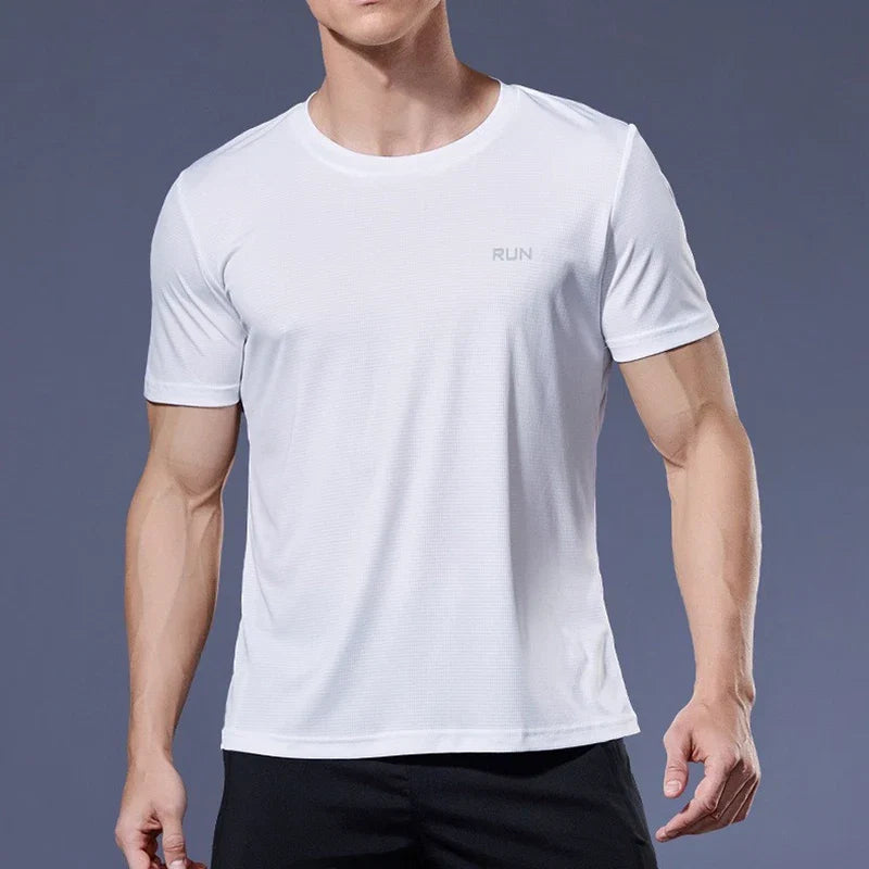 Men's Performance Running Tee for Active Workouts