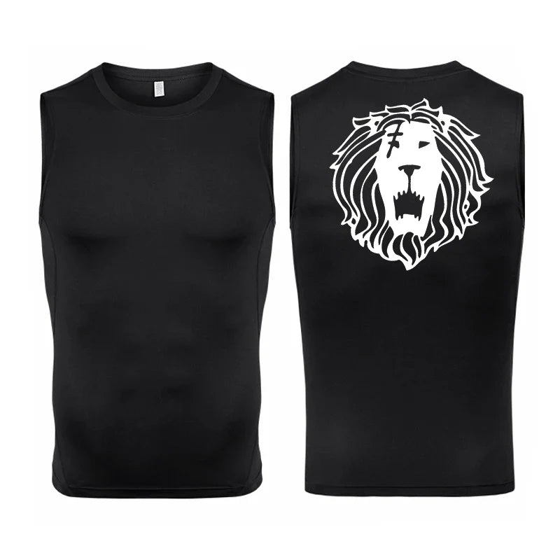 Men's Anime Inspired Compression Tank Top