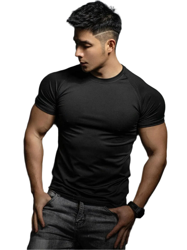 Men's High Performance Athletic T Shirt for Workouts