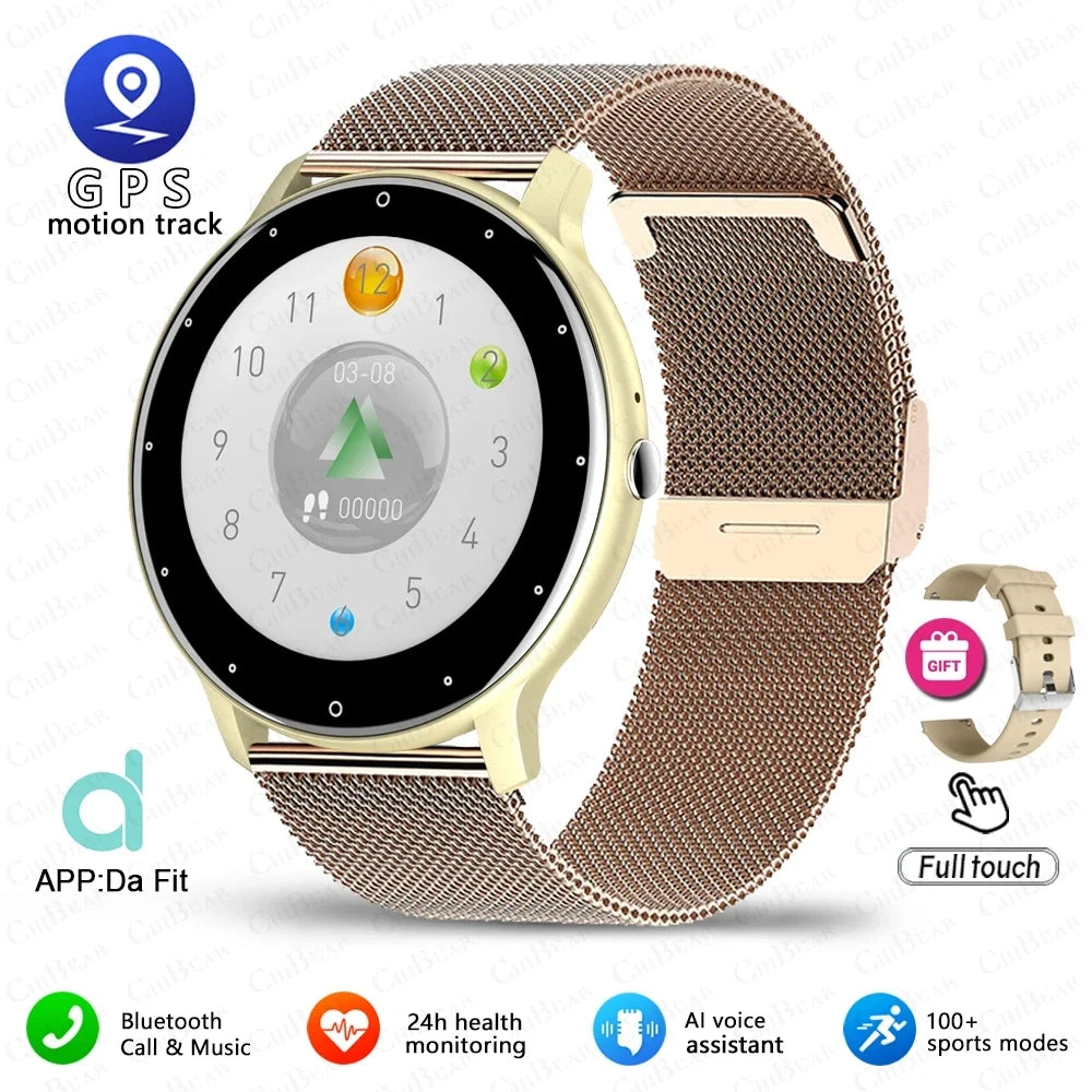 Ultra Slim Smartwatch for Men with 100+ Sports