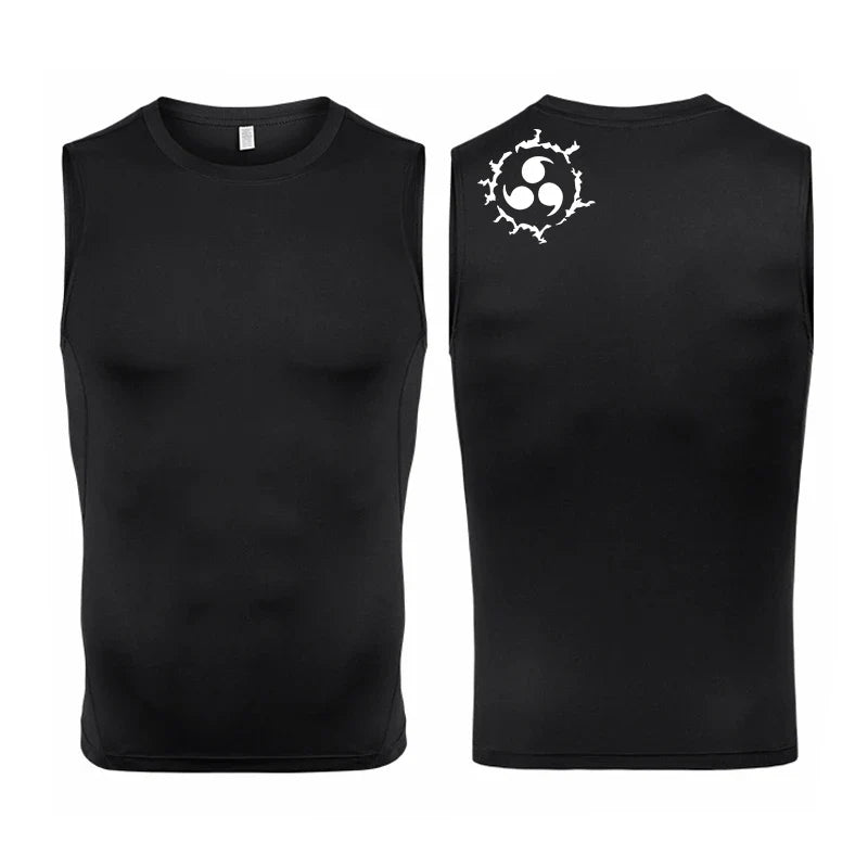 Men's Anime Inspired Compression Tank Top