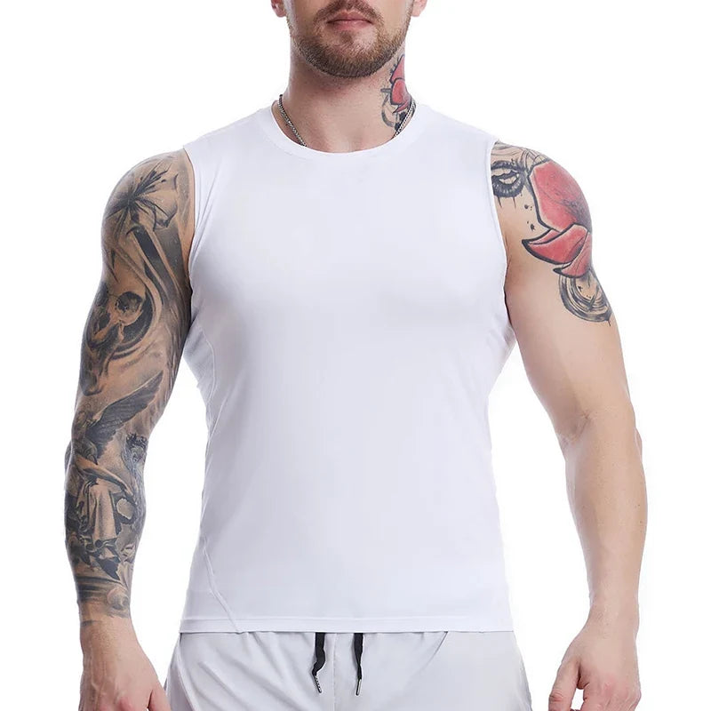 Men's Anime Inspired Compression Tank Top