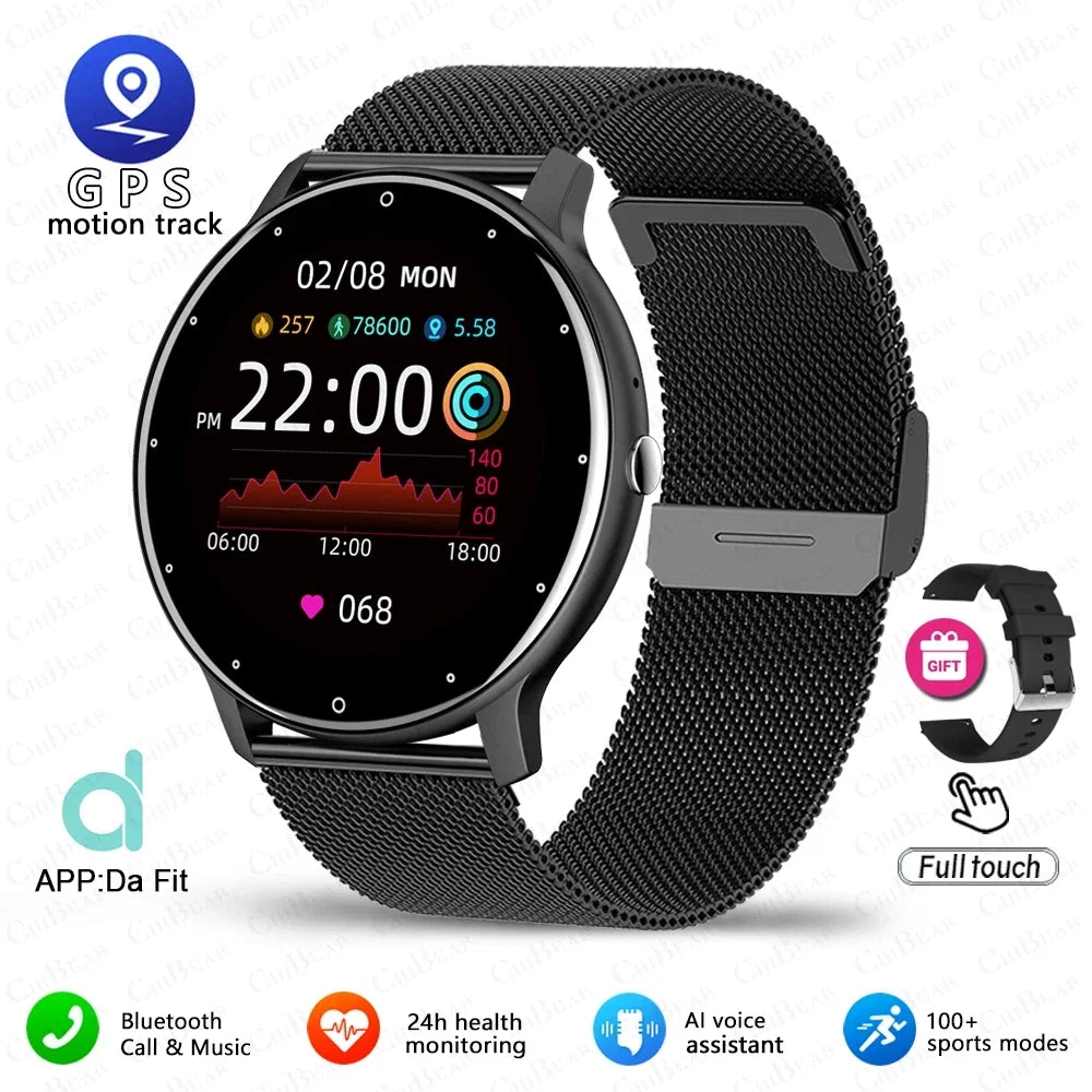 Ultra Slim Smartwatch for Men with 100+ Sports