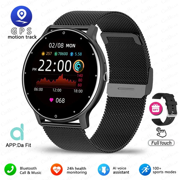Ultra Slim Smartwatch for Men with 100+ Sports