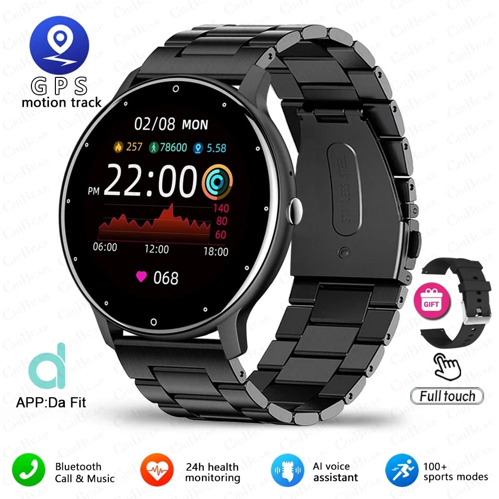 Ultra Slim Smartwatch for Men with 100+ Sports