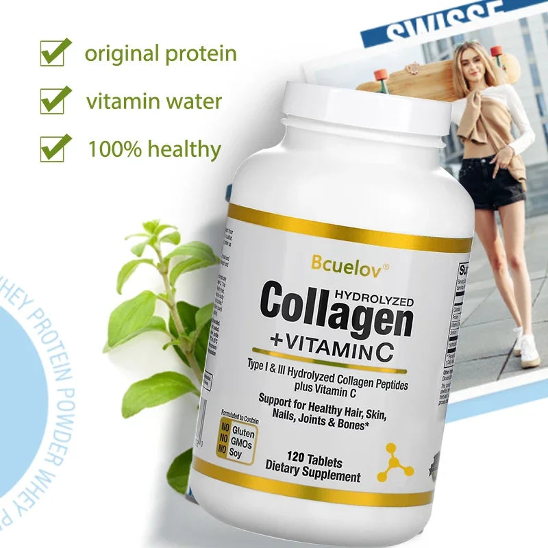 Hydrolyzed Collagen Peptides Hair Skin Nails