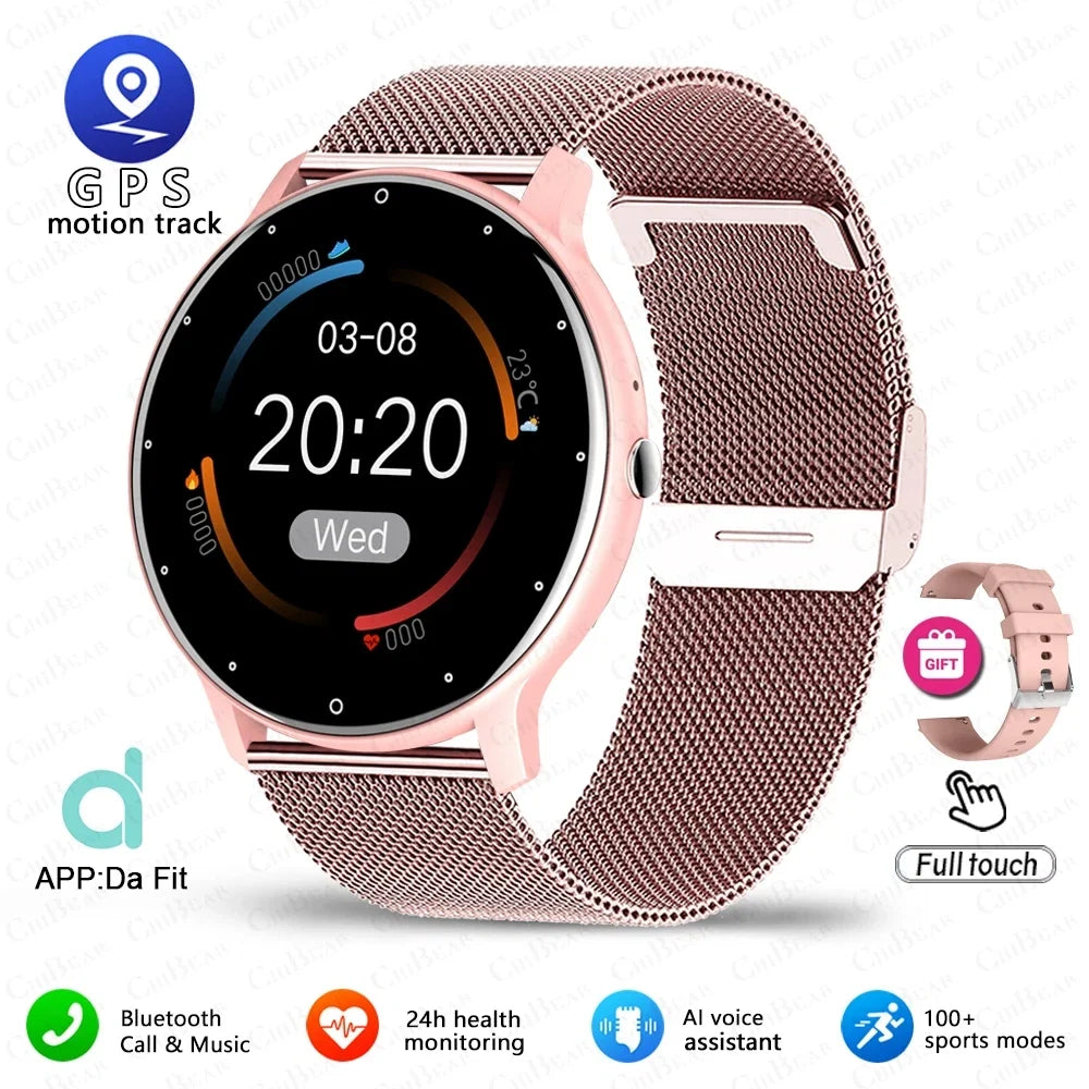 Ultra Slim Smartwatch for Men with 100+ Sports