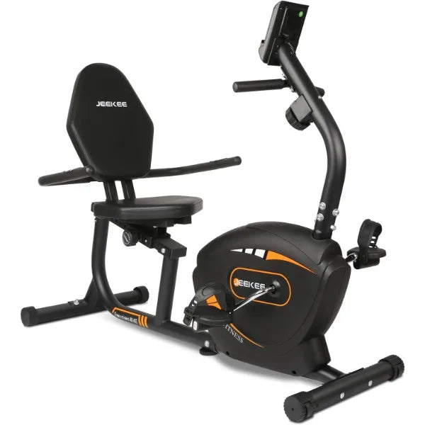 Recumbent Magnetic Exercise Bike for Adults Seniors Home