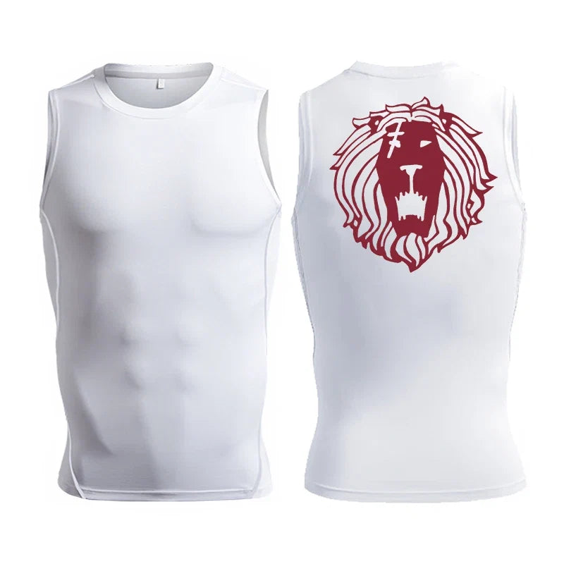 Men's Anime Inspired Compression Tank Top