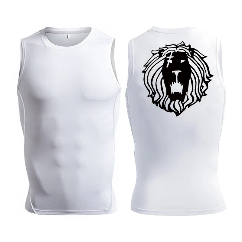 Men's Anime Inspired Compression Tank Top