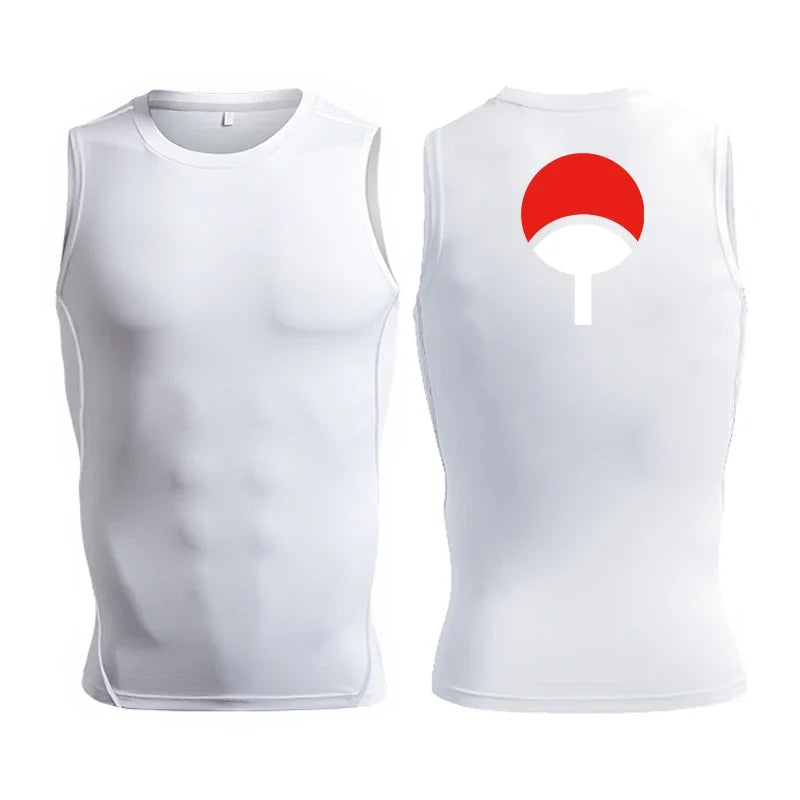 Men's Anime Inspired Compression Tank Top