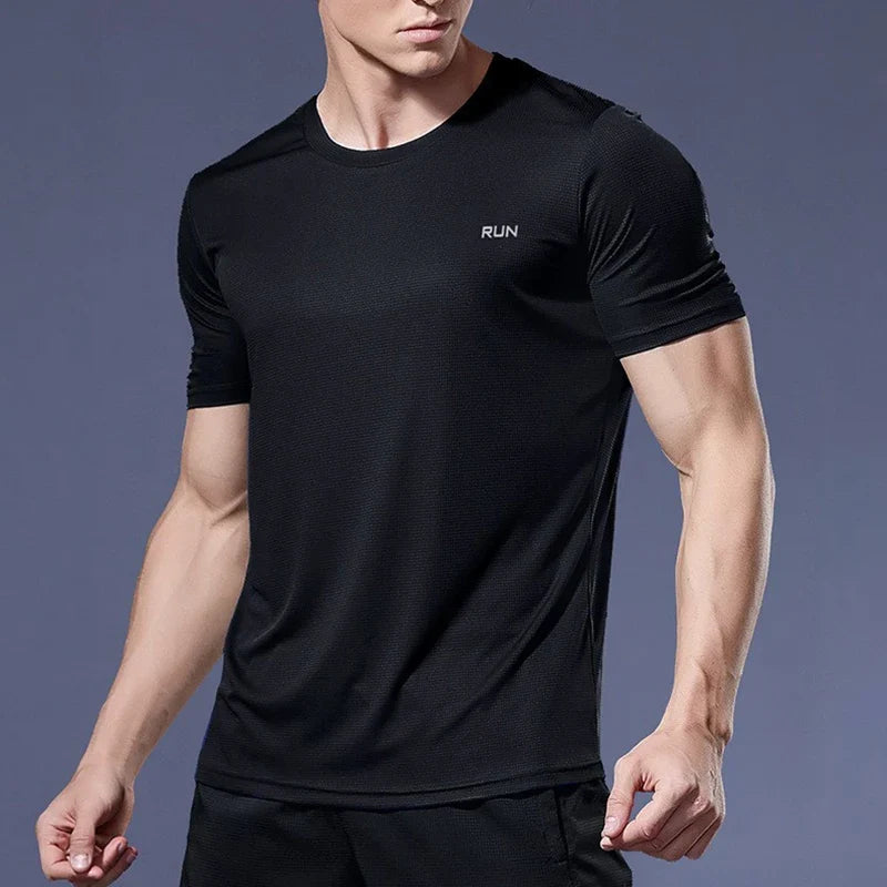 Men's Performance Running Tee for Active Workouts