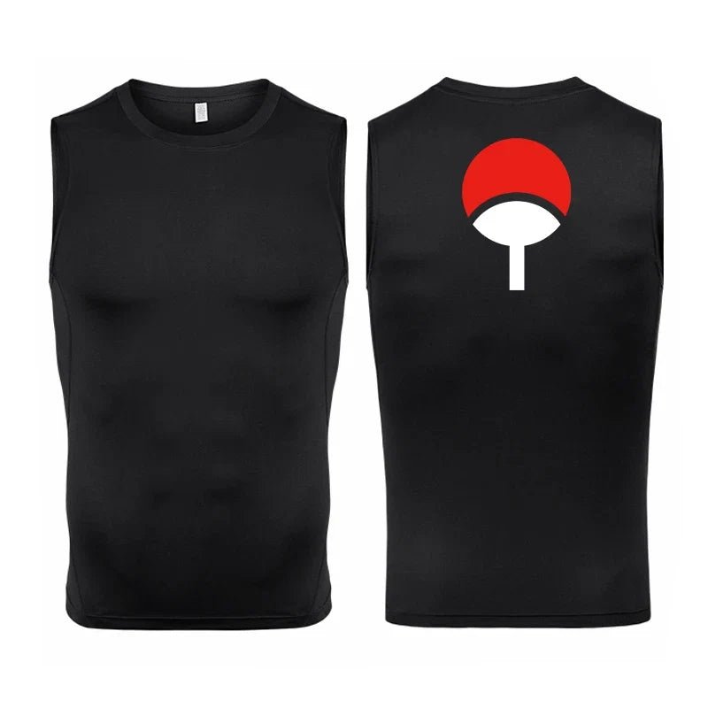 Men's Anime Inspired Compression Tank Top