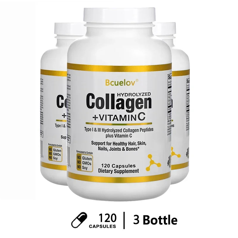 Hydrolyzed Collagen Peptides Hair Skin Nails