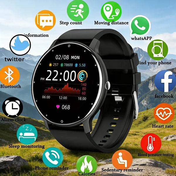 Ultra Slim Smartwatch for Men with 100+ Sports