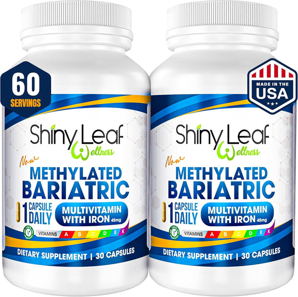 Methylated Bariatric Multivitamin with 45mg Iron Capsule