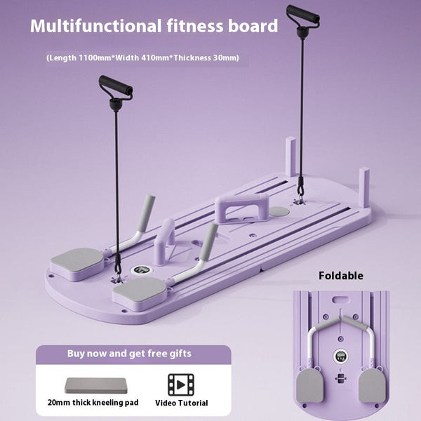 Multifunctional Fitness Board for Home Exercise Training