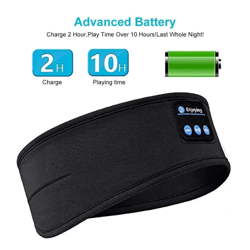 Bluetooth Wireless Sports Headband Headphones for Sleep Music
