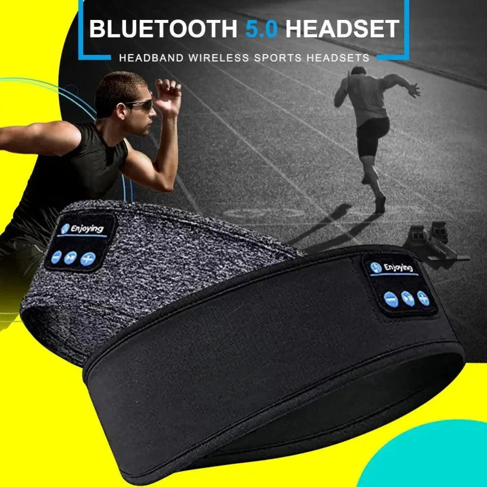 Bluetooth Wireless Sports Headband Headphones for Sleep Music
