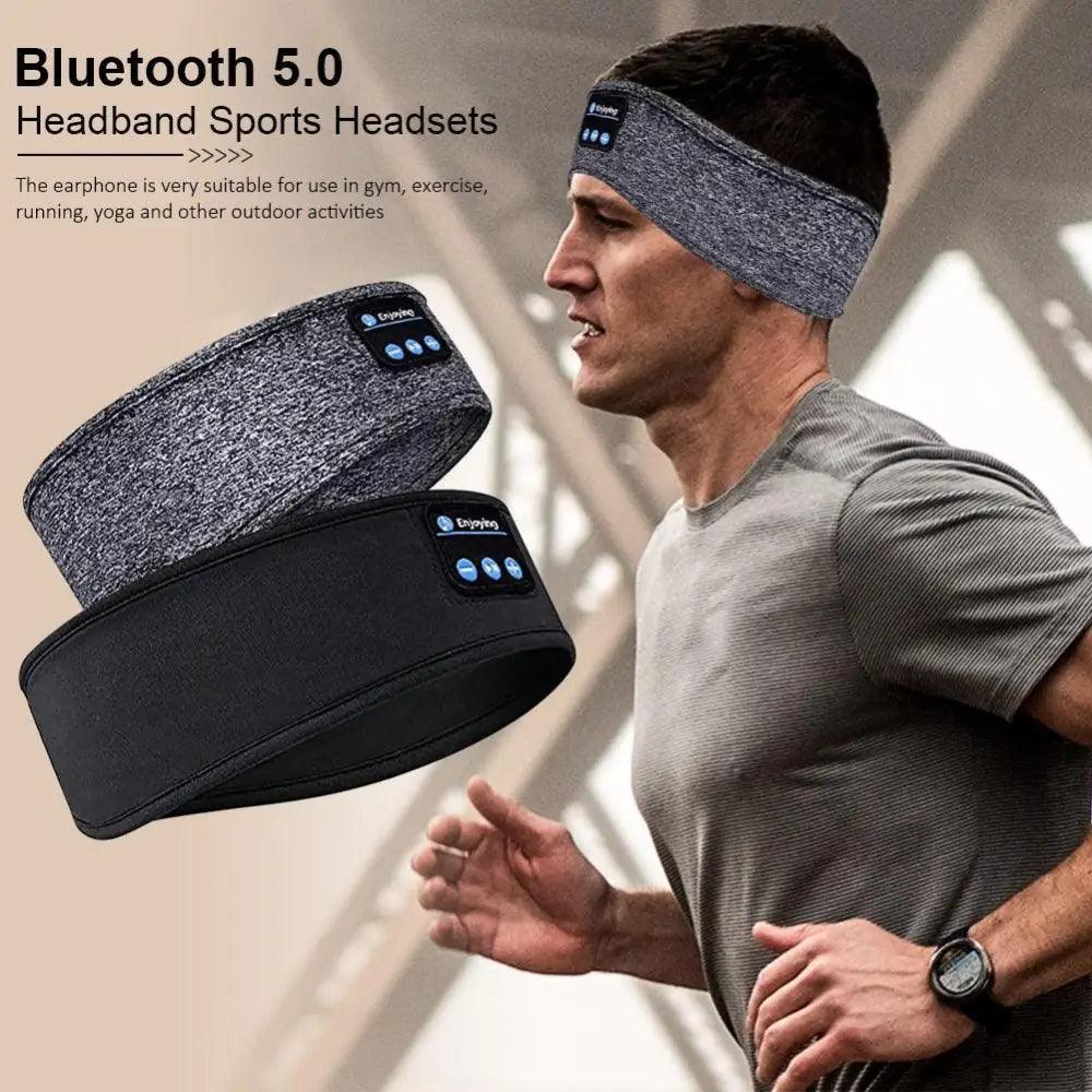 Bluetooth Wireless Sports Headband Headphones for Sleep Music