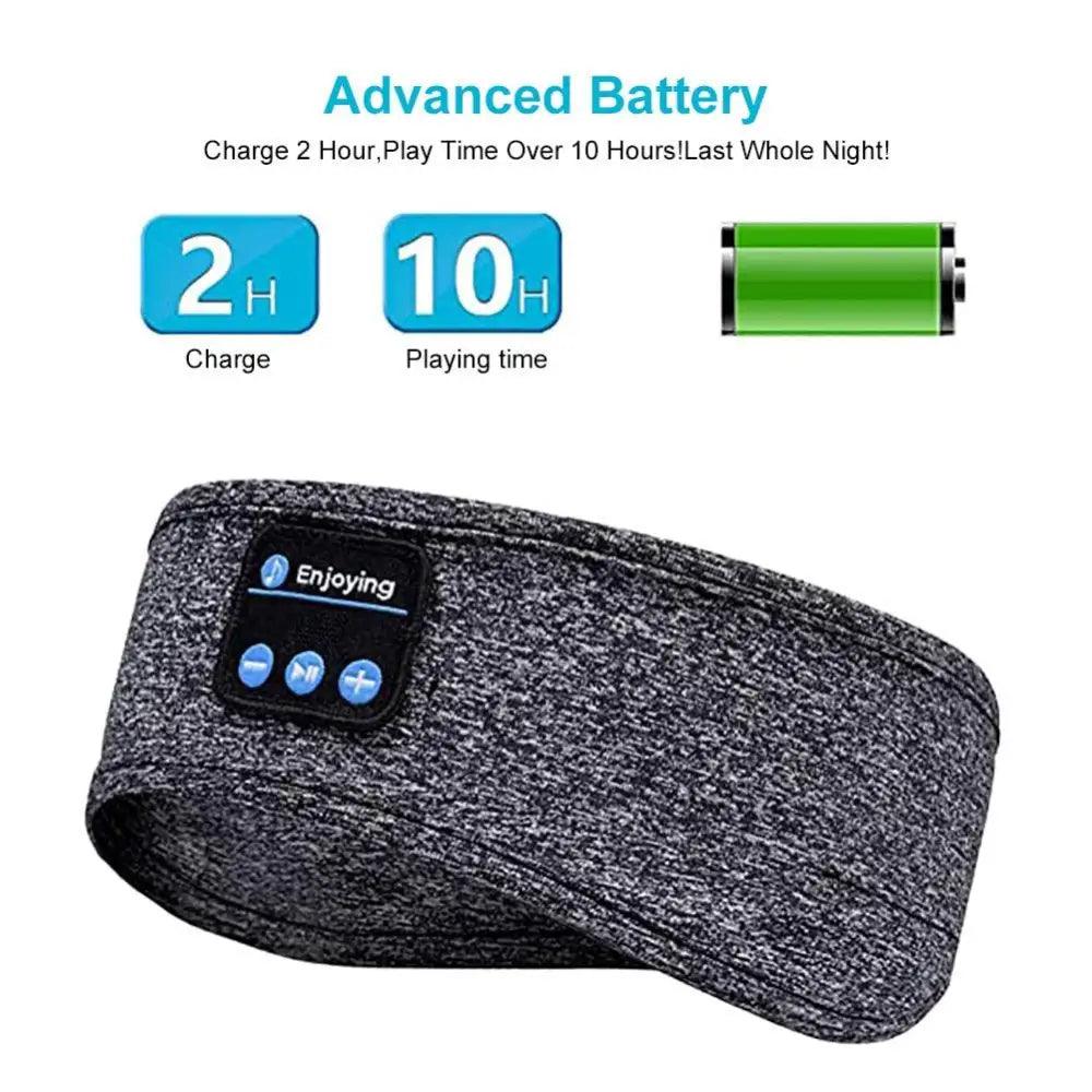 Bluetooth Wireless Sports Headband Headphones for Sleep Music