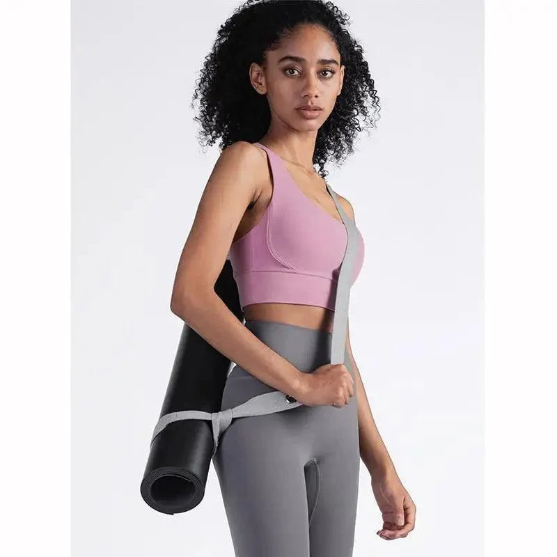 Women's Nylon Breathable Yoga Sports Bra Top