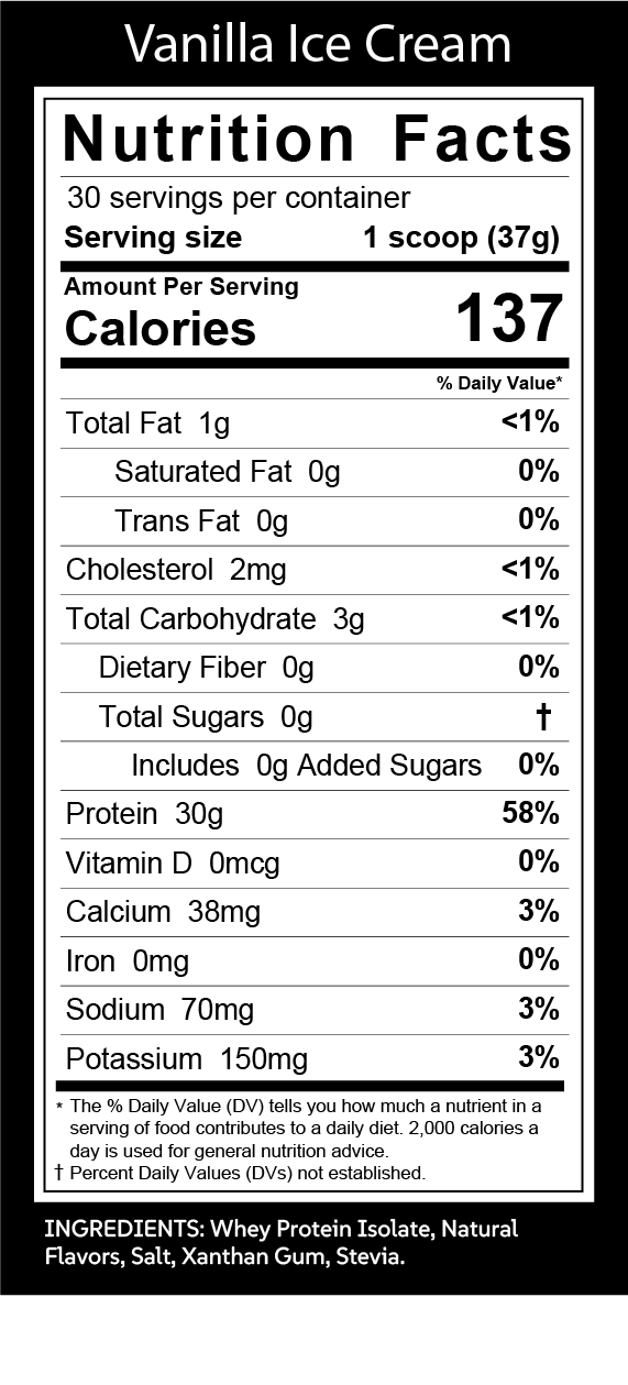 Iron Age Whey Protein Isolate 30g Per Serving
