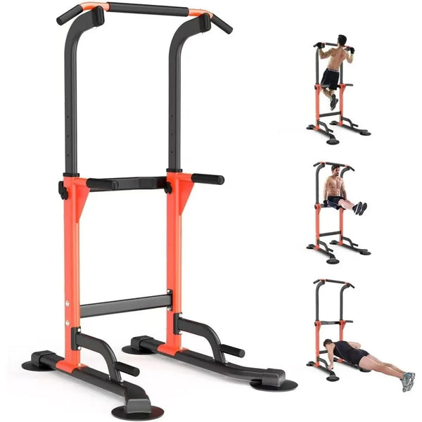 Home Gym Pull Up Dip Station Strength Trainer