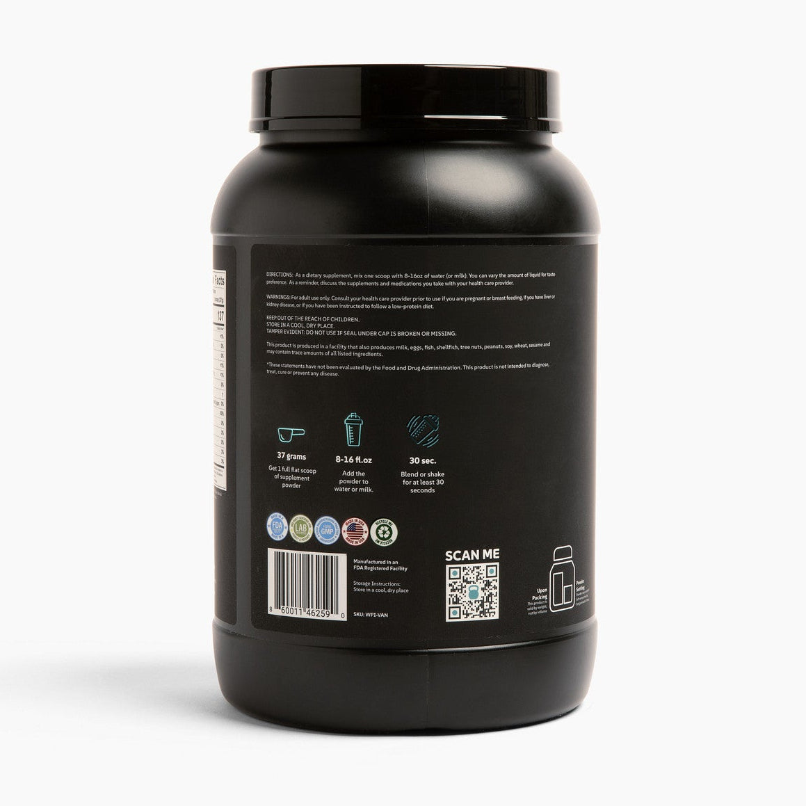 Iron Age Whey Protein Isolate 30g Per Serving