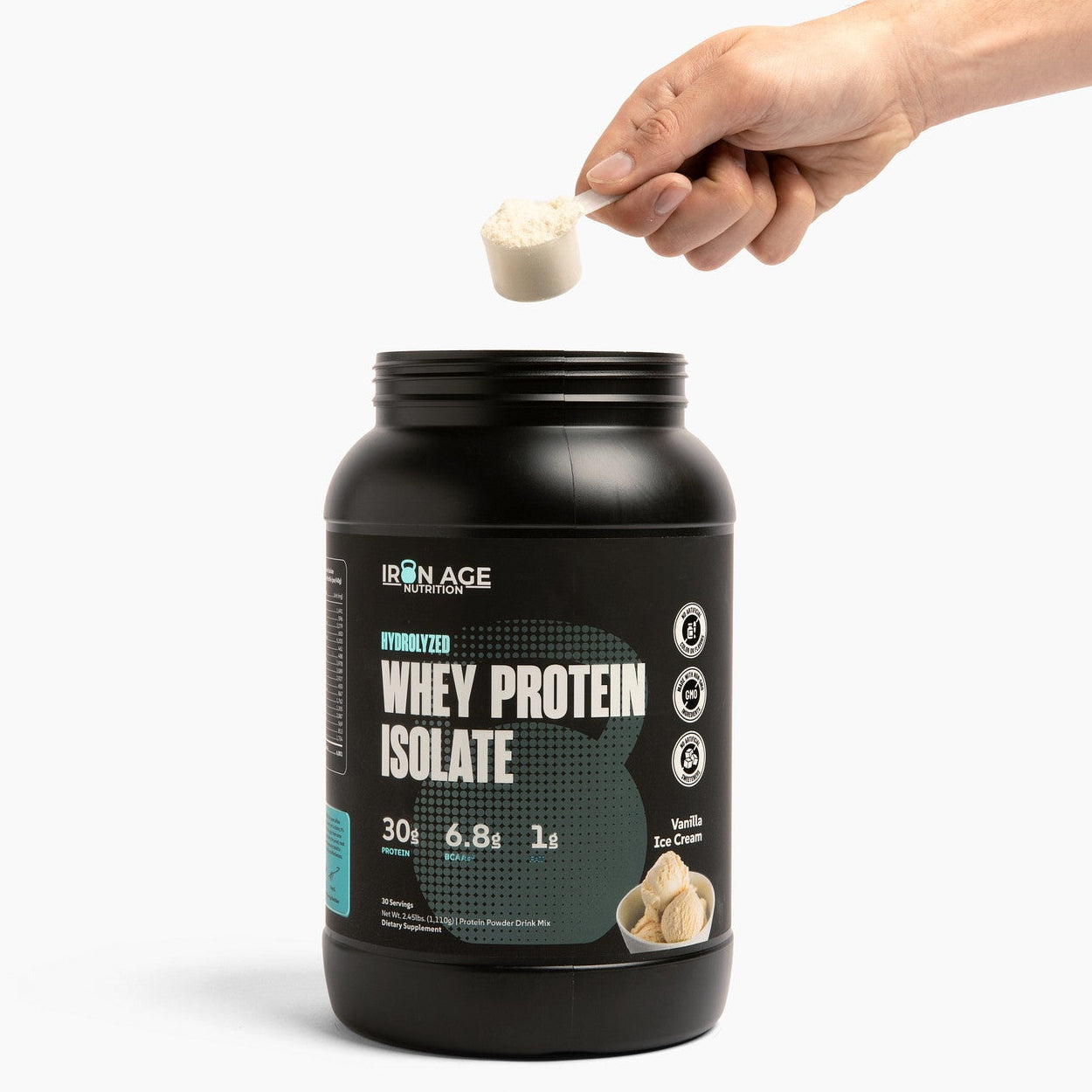 Iron Age Whey Protein Isolate 30g Per Serving